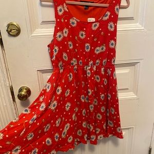 Polka dot floral summer dress! NWT 🌺